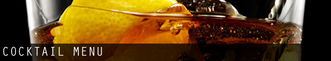 cocktail menu